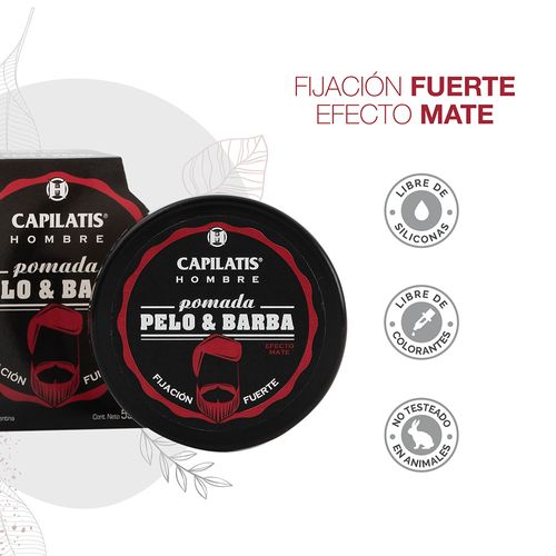 Pomada pelo y barba línea hombre 55 gr