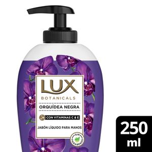 Jabon liquido para manos orquideas negra 250 ml