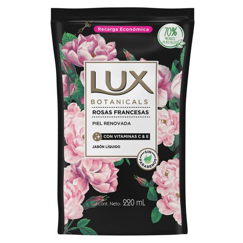 Jabon liquido rosas francesas repuesto 220 ml