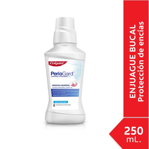 Enjuague bucal periogard sin alcohol 250ml (terapeutico)
