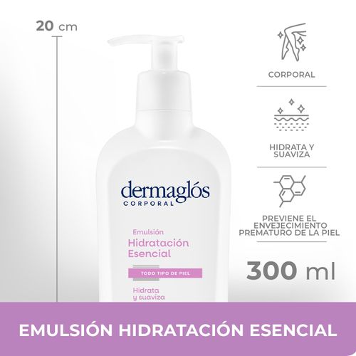 Emulsión corporal hidratación esencial 300 grs
