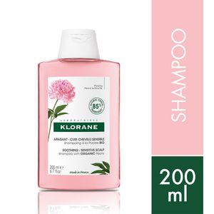Shampoo calmante peonia para cuero cabelludo sensible 200 ml