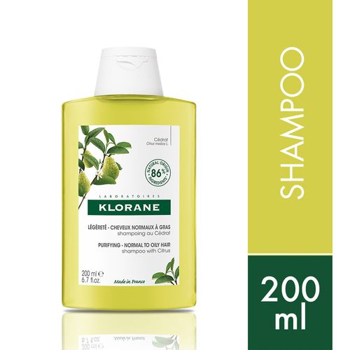 Shampoo purificante cedrat para cabellos grasos 200 ml