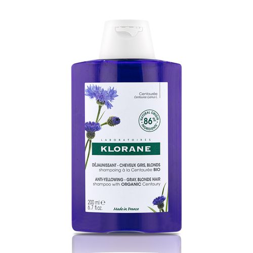 Shampo matizante centaurea para reflejos canosos 200 ml
