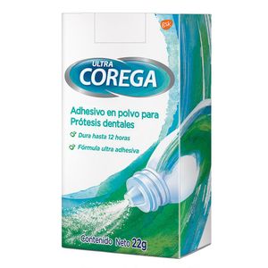 Adhesivo para prótesis dentales ultra polvo 22 gr