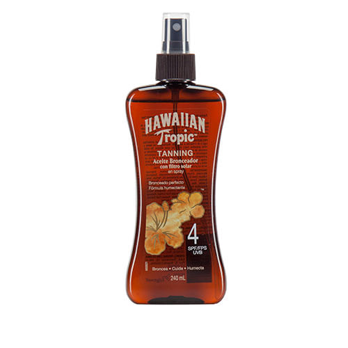 Aceite bronceador en spray fps 4 240 ml
