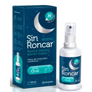 Spray bucal para disminuir ronquidos 50 ml