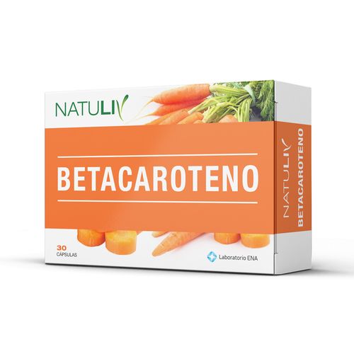 Suplemento dietario betacaroteno (30 capsulas)