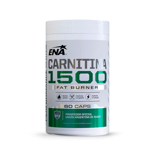 Suplemento deportivo carnitina pro burn x 60 capsulas
