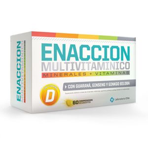 Multivitamínico minerales + vitaminas (60 comprimidos)