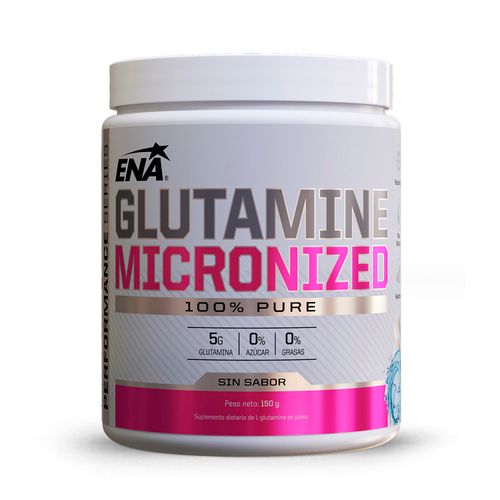 Suplemento deportivo glutamina micronizada polvo 150 gr