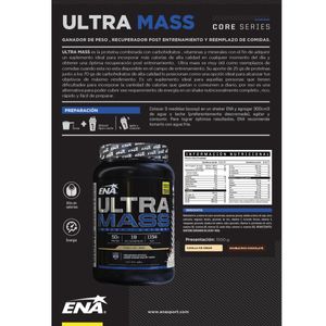 Suplemento dietario ultra mass vainilla 1500 gr