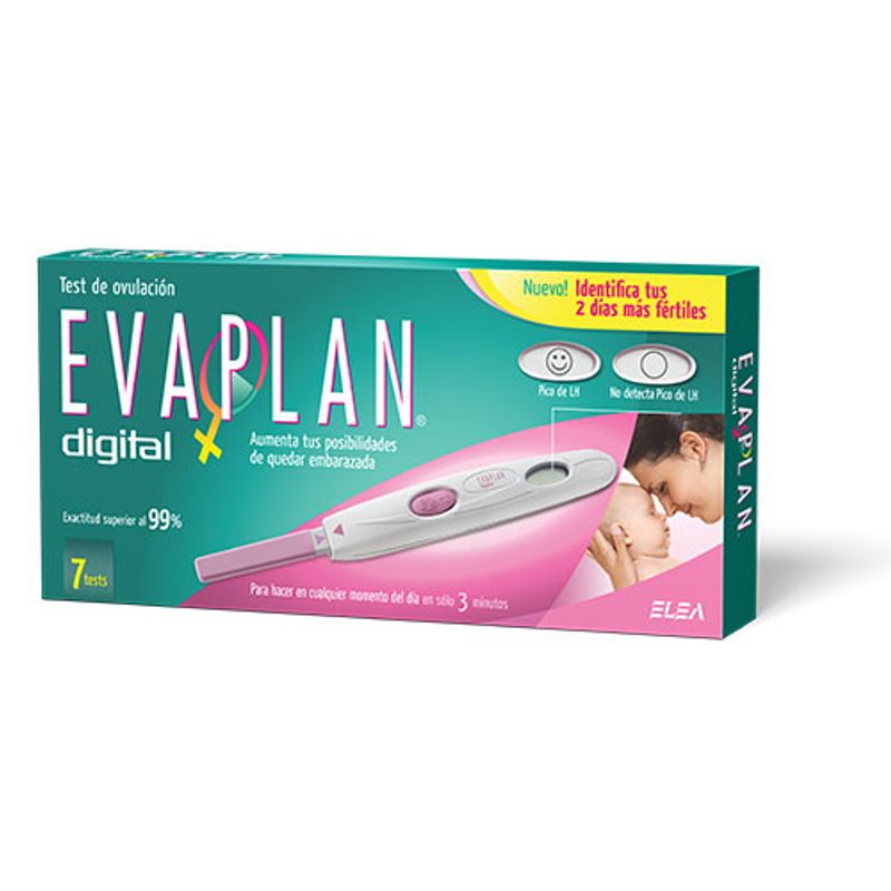 Test de ovulacion digital 7 unidades Farmaonline