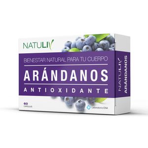 Suplemento dietario arándanos (60 cápsulas)
