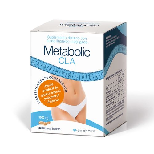 Suplemento dietario metabolic cla (28 capsulas)