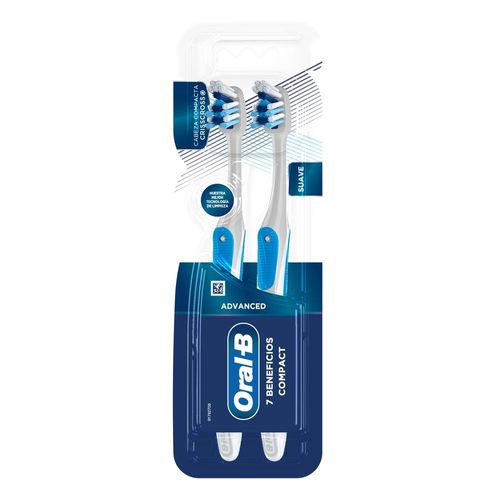 Cepillo de dientes pro salud 7 beneficios compact (2 unidades)