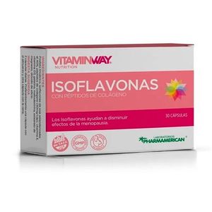 Suplemento nutricional isoflavonas 30 caps