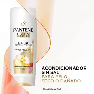 Acondicionador sin sal keratina con pro vitamina b5 200 ml