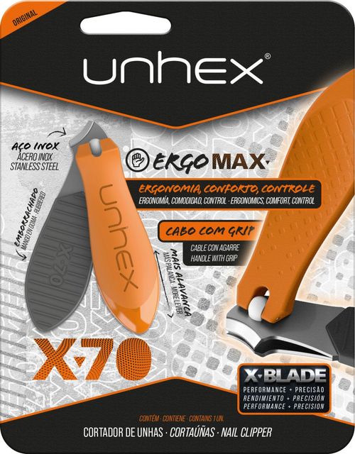 Corta uñas x-70 ergo-max