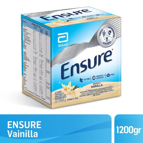 Suplemento nutricional vainilla polvo 1200 gr