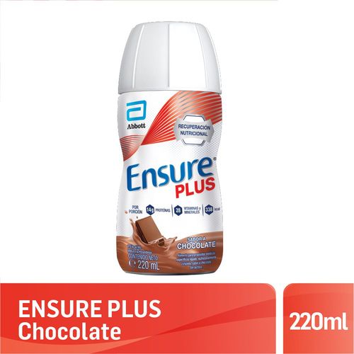 Suplemento nutricional plus sabor chocolate 220 ml