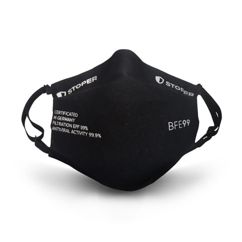Barbijo negro bfe99