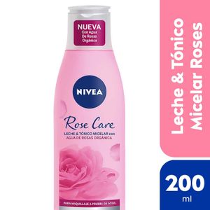 Leche y tónico micelar 2 en 1  Rose Care para todo tipo de piel 200 ml
