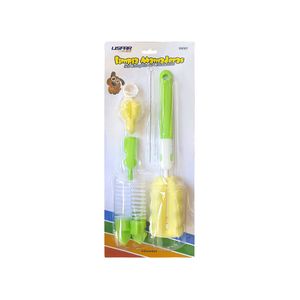 Limpia mamaderas set completo de 4 elementos BW007