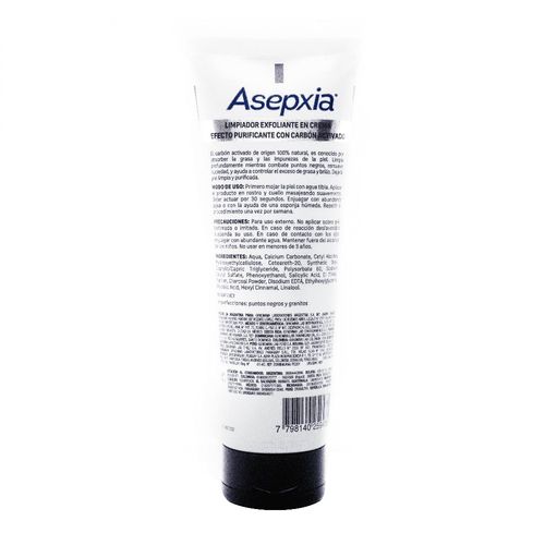 Limpiador exfoliante purificante carbon detox 120 gr