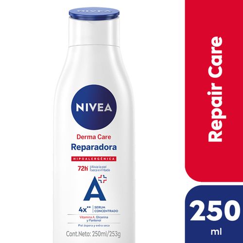 Crema corporal derma care reparadora hipoalergénica 250 ml