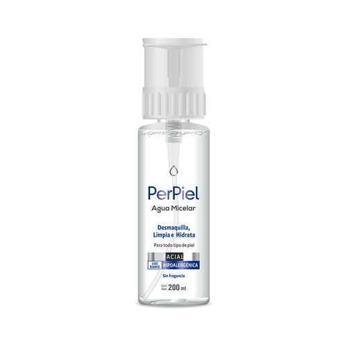 Agua micelar monofásica sin fragancia 200 ml