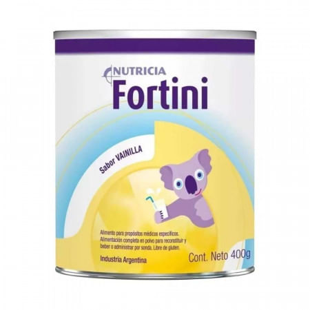 Suplemento nutricional polvo vainilla lata 400 gr