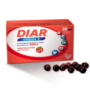 Omega 3 de krill (30 cápsulas blandas)