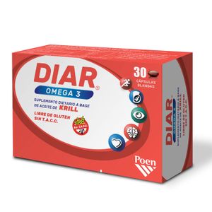 Omega 3 de krill (30 cápsulas blandas)