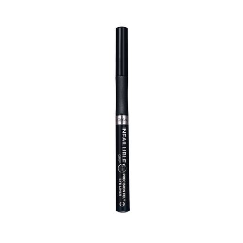 Delineador de ojos liquido  infaillible precision felt black