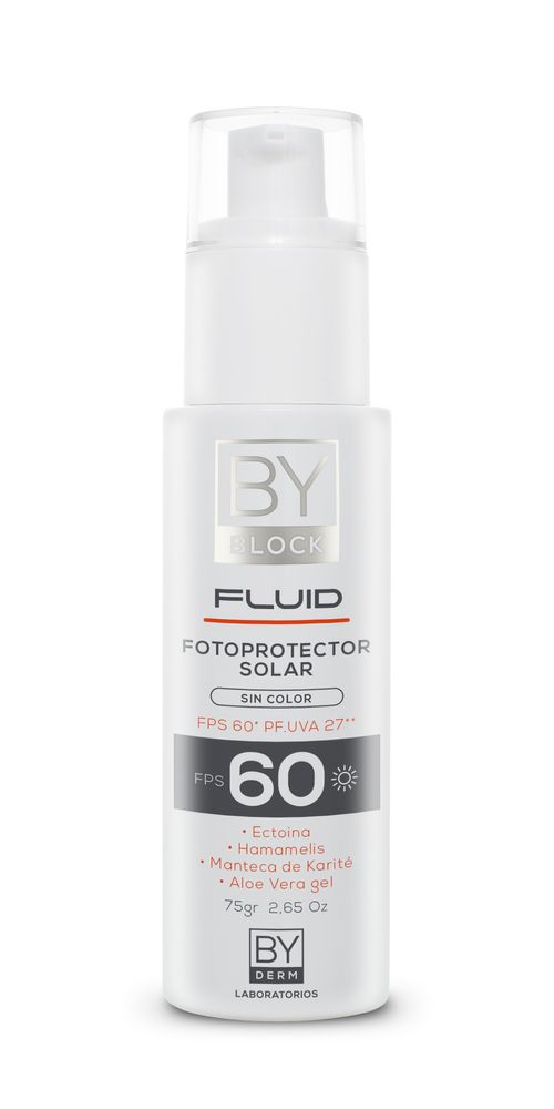 Fotoprotector pantalla fluid sin color FPS 60 75 gr