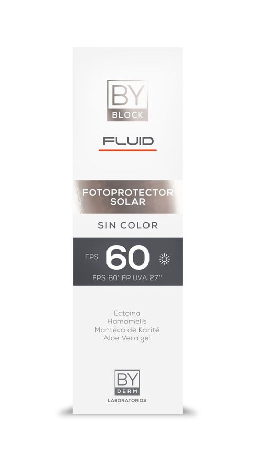 Fotoprotector pantalla fluid sin color FPS 60 75 gr