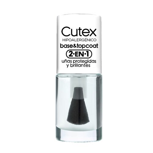 Esmalte tratamiento base & top coat 2 en 1