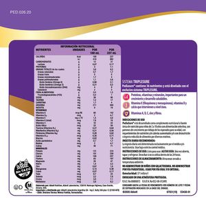 Suplemento nutricional  vainilla líquido 220 ml