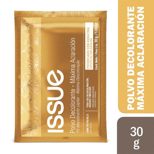 Polvo decolorante aclaración máxima 30 gr