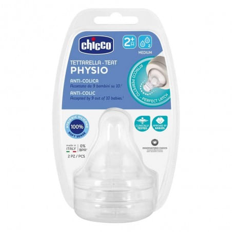 Tetina Perfect 5 Flujo Medio (2M+) X 2