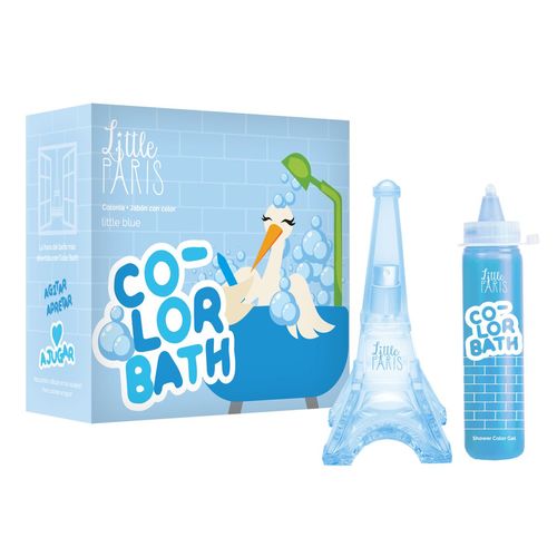 Set color bath blue (torre 50 ml + jabon para pintar)