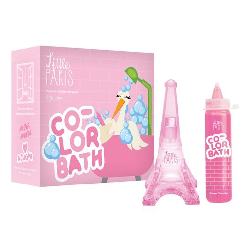 Set color bath pink (torre 50 ml + jabon para pintar)