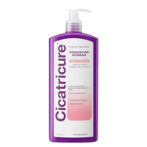 Hidratación intensiva antiestrías corporal 400 ml