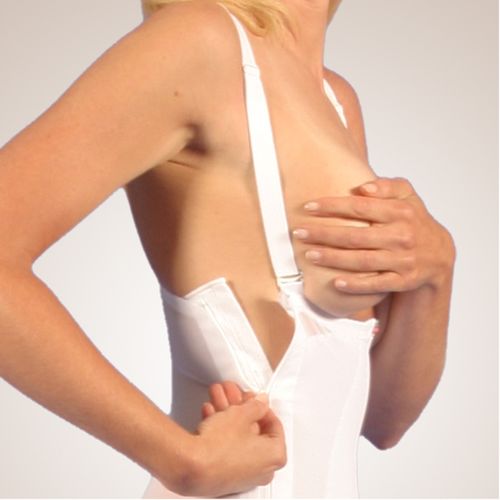 Faja abdominal y muslo con cierre - mod 850