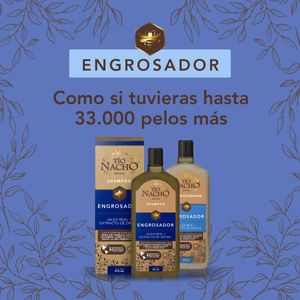 Shampoo Engrosador Recargable Doypack 400 ml
