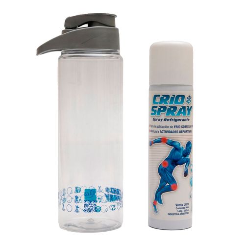 Spray refrigerante 250 ml + botella de regalo