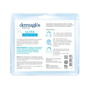 Máscara de tela ultra hidratación