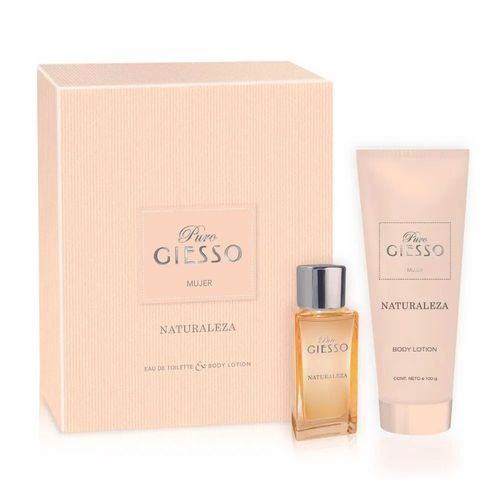 Fragancia puro naturaleza (edt 50 ml + body lotion)