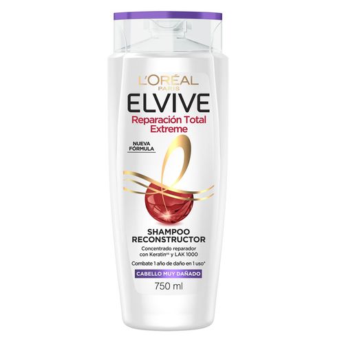 Shampoo reparación total extreme 750 ml